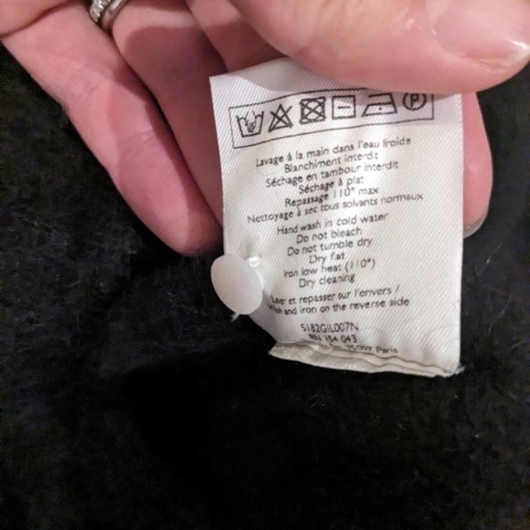 Sezane Black Cardigan Sweater - Picture 7 of 8